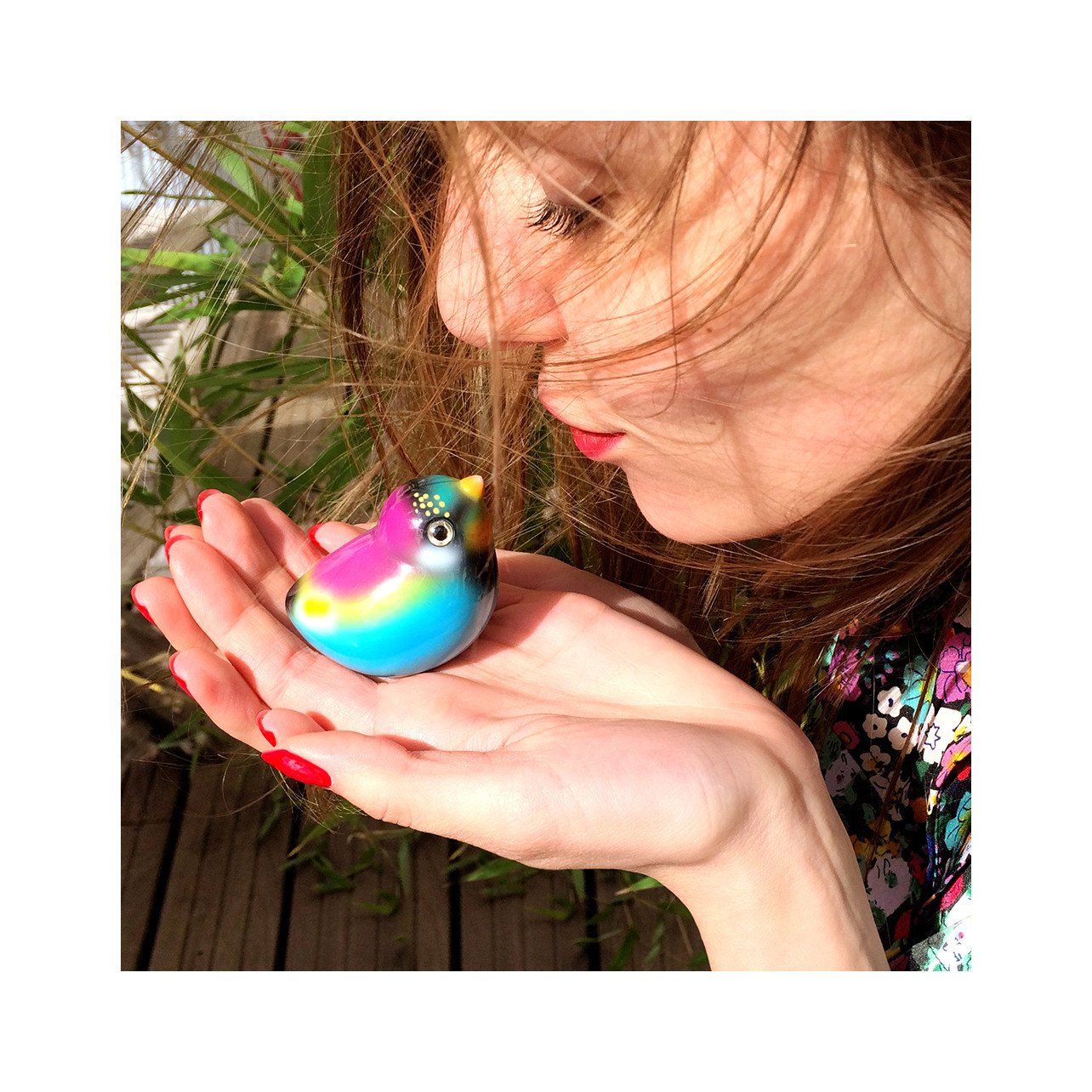 bird for paperclips Piu Piu Purple Pylones