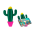 31292 - Porta telefono - Ani-stand - Cactus