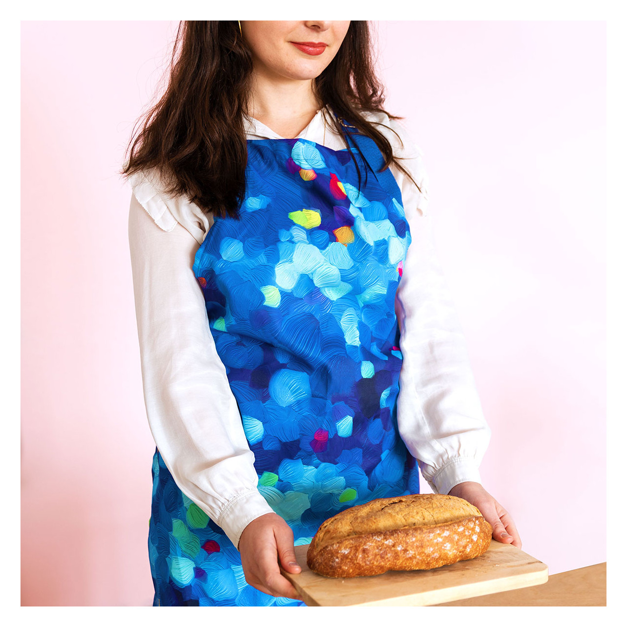 Kaleidoscope Jaune Bleu Apron main image 1