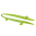 26705 - Piccola pinza per servire - Mini Croc\' - Vert Clair