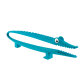 26705 - Petite pince à servir - Mini Croc\' - Bleu