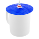 29227 - Couvercle silicone pour mug - Bienauchaud 10 cm - Tour Eiffel Bleue