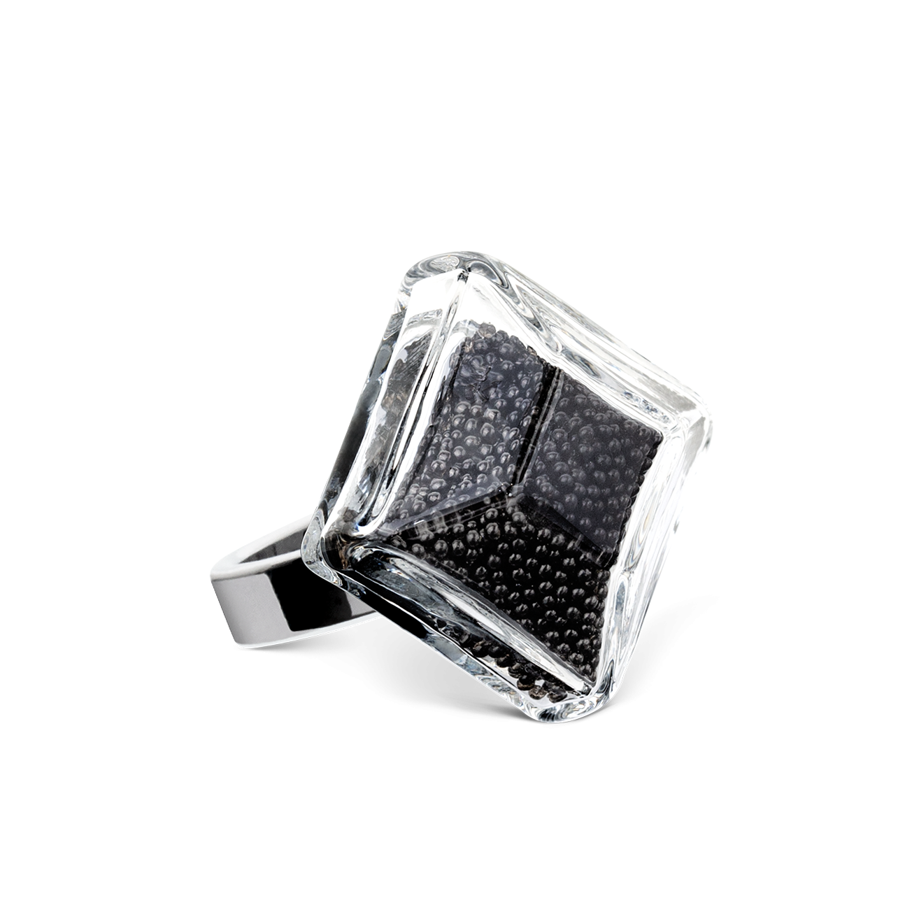 Anello In Vetro - Duo Mini - Porpora Scuro - Foto 11