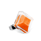 39652 - Anillo de vidrio soplado - Gaia Medium Billes - Orange