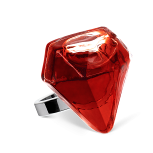 Glass ring - Diamant Medium transparent