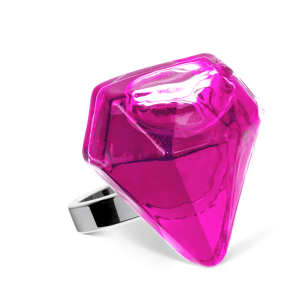 Glass ring - Diamant Medium transparent