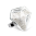 39677 - Bague en verre soufflée - Diamant Medium Billes - Argent