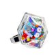 39682 - Bague en verre soufflée - Energie Medium Perles - Multicolore