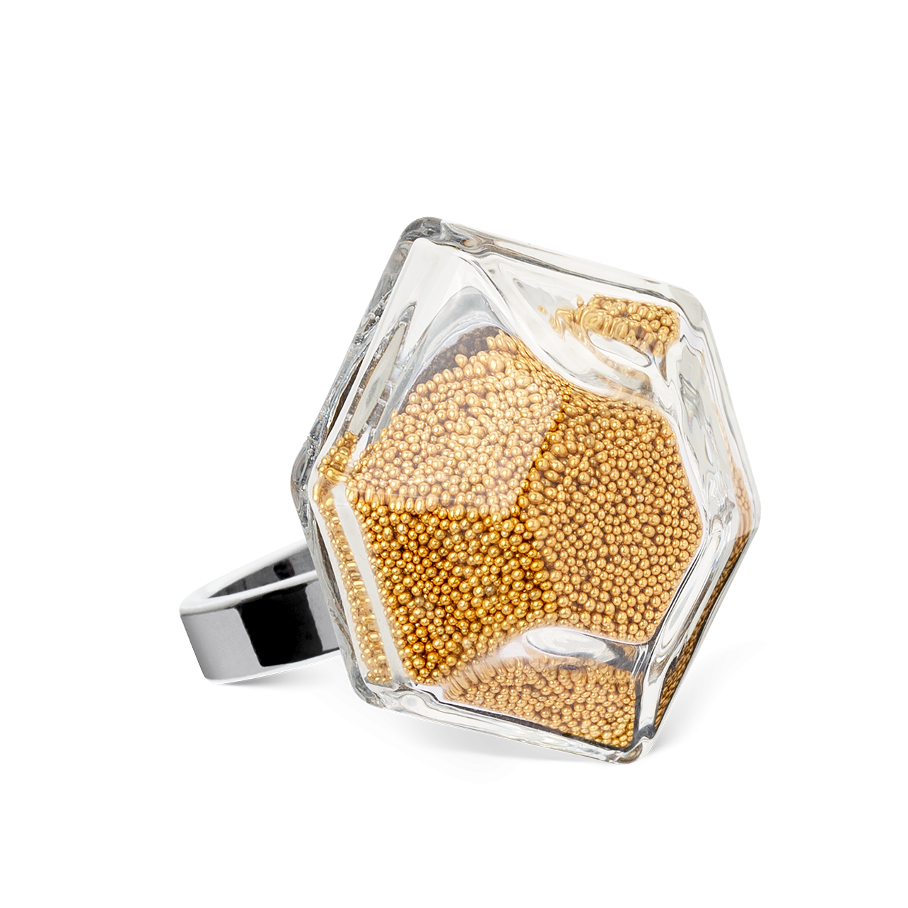 glass-ring-energie-medium-billes-gold-pylones