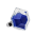 39627 - Bague en verre soufflée - Energie Medium Billes - Bleu Foncé