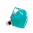39601 - Glasring - Energie Medium Milk - Turquoise
