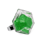 39627 - Glass ring - Energie Medium Billes - Vert