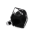39601 - Anillo de vidrio soplado - Energie Medium Milk - Noir