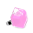 39601 - Anillo de vidrio soplado - Energie Medium Milk - Bubble Gum