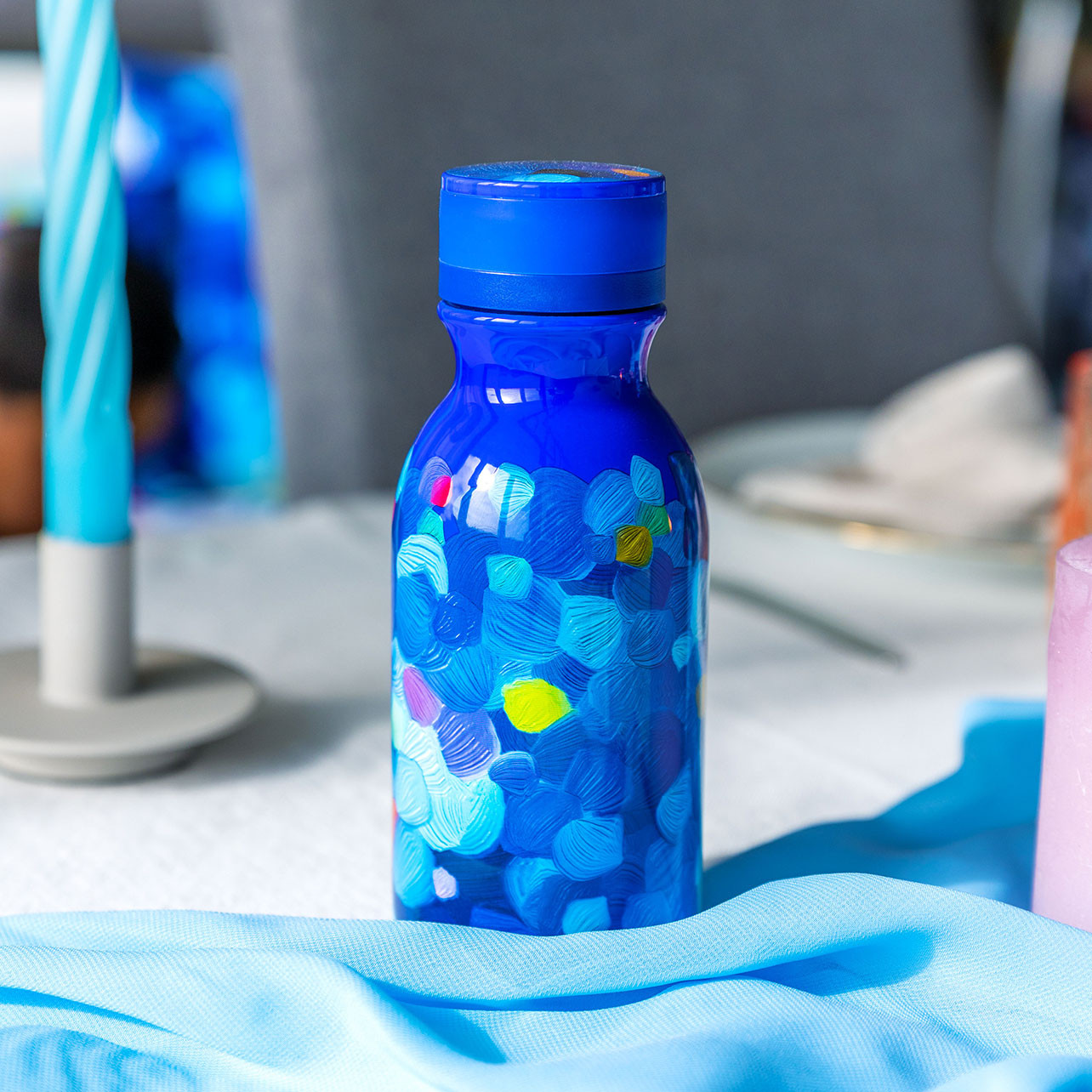 Thermos - Mini Keep Cool Bottle - Blue Palette - Pylones