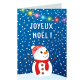39575 - Holiday greeting card Merry Christmas - Wish you - France