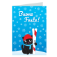 39568 - Holiday greeting card Happy Holidays - Wish you - Italie