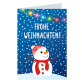 39575 - Carte de voeux Joyeux Noël - Wish you - Allemagne