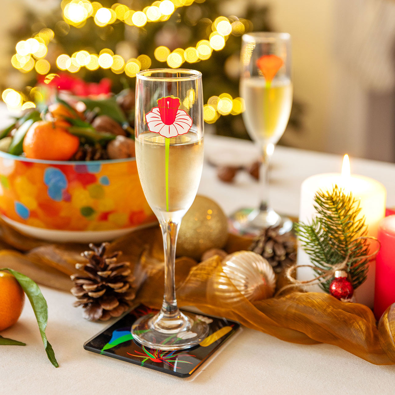 Coppia Calici Champagne Matrimonio Con Incisione Mr And Mrs - Vetro, 24cm - Foto 4