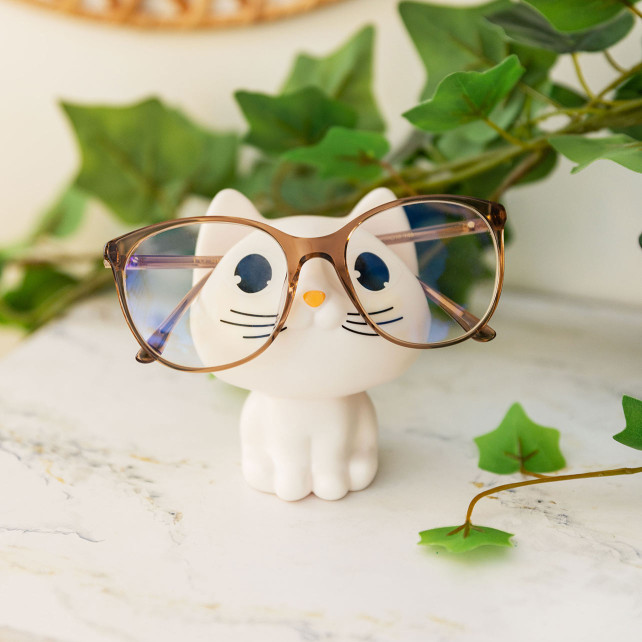 Glasses holder - Owl- Pylones - White - Pylones