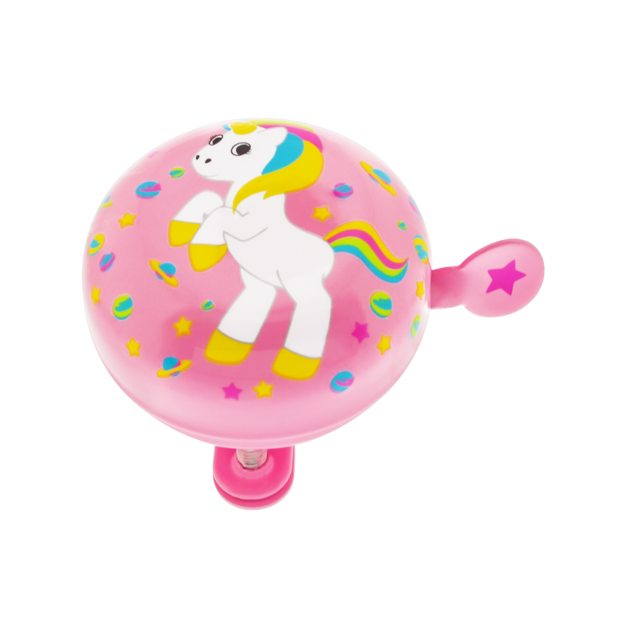 Original bicycle bell Atmosphere Licorne Rose Pylones