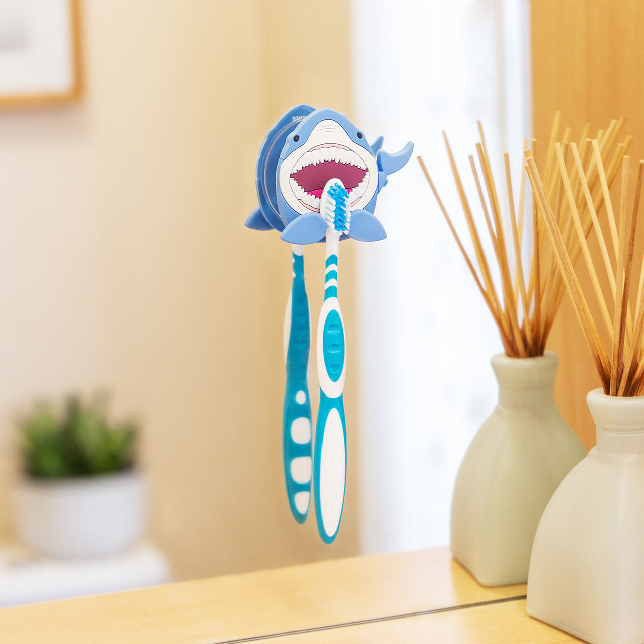 Porta spazzolino da denti - Ani-toothi - Squalo - Pylones