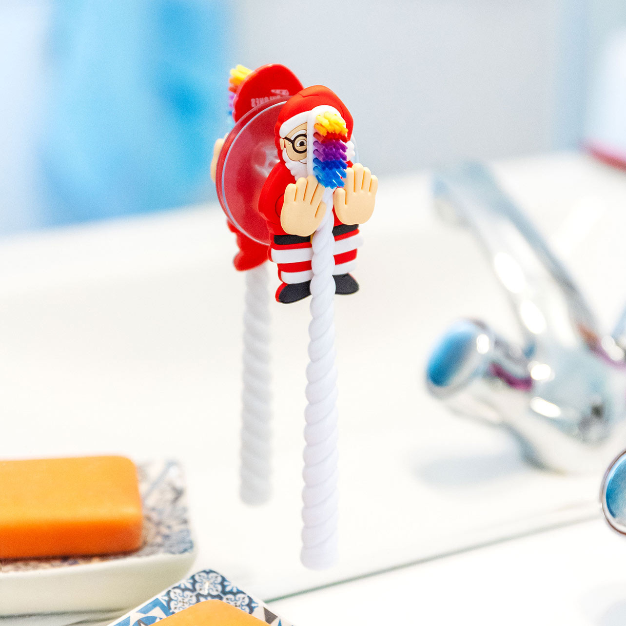 Porta spazzolino da denti - Ani-toothi - Santa - Pylones