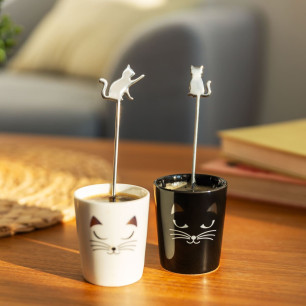 Set of 2 coffee spoons - Catuccino