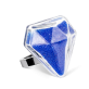 39677 - Glasring - Diamant Medium Billes - Bleu Foncé