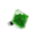 39745 - Glasring - Gaia Medium Transparent - Vert