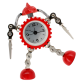 17310 - Alarm clock - Robot Timer - Rouge
