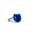39735 - Glasring - Galet Nano Transparent - Bleu Foncé