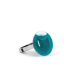 39735 - Glass ring - Galet Nano Transparent - Turquoise