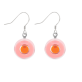 35456 - Hook earrings - Duo Milk - Rose