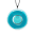 Pendentif en verre soufflé - Duo Medium