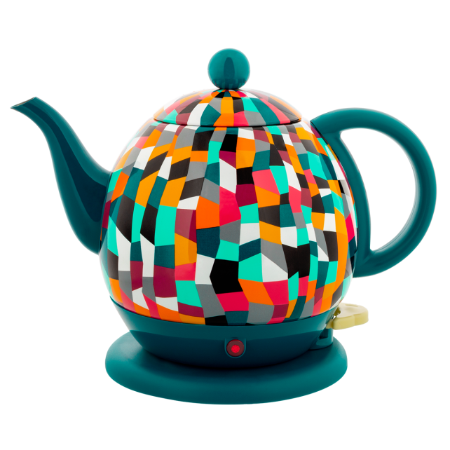 Electric kettle design Byzance Accordeon Pylones