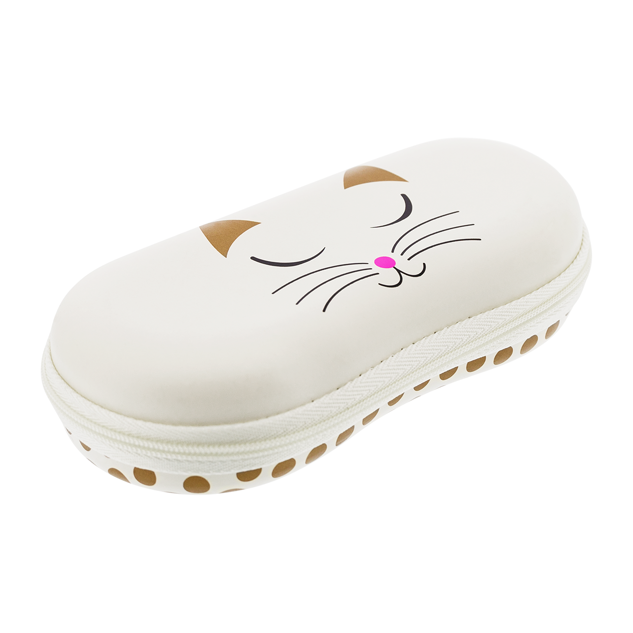 Glasses Hard Case - White Crane - Onyx