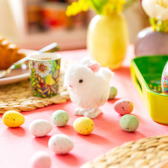 Automaton mechanical animal Easter Rabbit Pylones