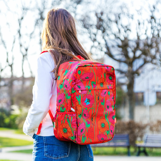 Sac a dos isotermica Explorer Cool 22 litros Coquelicots Pylones