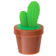 34444 - Taille crayon - Zoome sharpener - Cactus