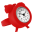 27351 - Uhrring - Nano Watch - Rouge 2