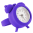 27351 - Bague montre / horloge - nano watch - Bleu