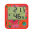 39585 - Digital Thermometer - Cosy - Coquelicots