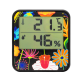 39585 - Digital Thermometer - Cosy - Jardin fleuri