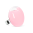 39815 - Bague en verre soufflé - Galet Medium Pastel - Rose