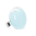 39815 - Glass ring - Galet Medium Pastel - Turquoise