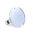 39822 - Bague en verre soufflé - Cachou Medium Pastel - Bleu