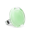 39822 - Anillo de vidrio soplado - Cachou Medium Pastel - Vert