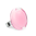39822 - Anillo de vidrio soplado - Cachou Medium Pastel - Rose