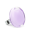 39822 - Anillo de vidrio soplado - Cachou Medium Pastel - Lilas